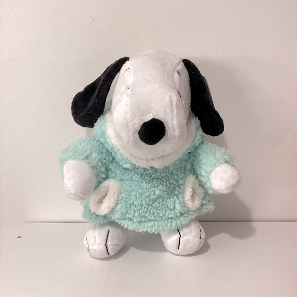 NWT Snoopy Plush with Sherpa Hoodie